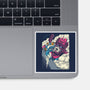 Clobbering On Titan-None-Glossy-Sticker-Betmac