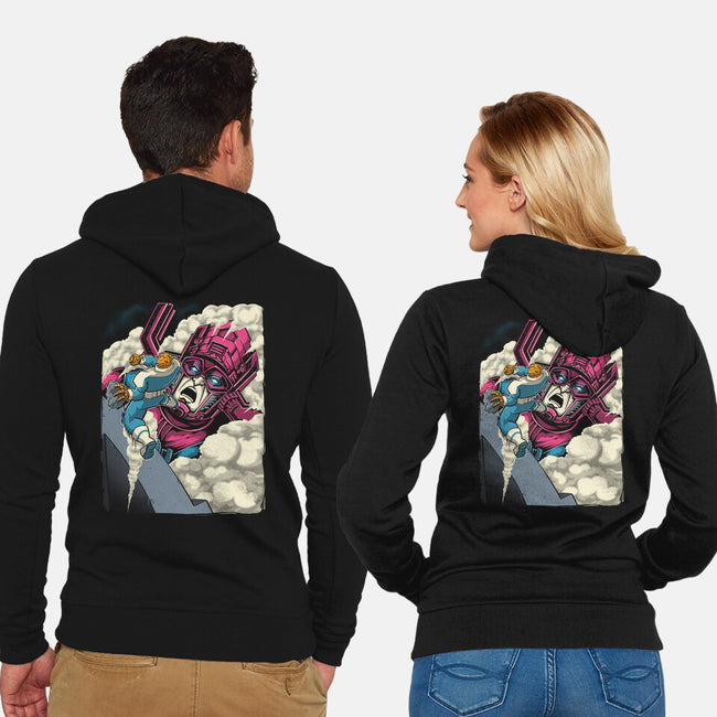 Clobbering On Titan-Unisex-Zip-Up-Sweatshirt-Betmac