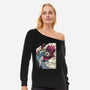 Clobbering On Titan-Womens-Off Shoulder-Sweatshirt-Betmac
