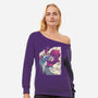 Clobbering On Titan-Womens-Off Shoulder-Sweatshirt-Betmac