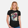 Clobbering On Titan-Womens-Fitted-Tee-Betmac