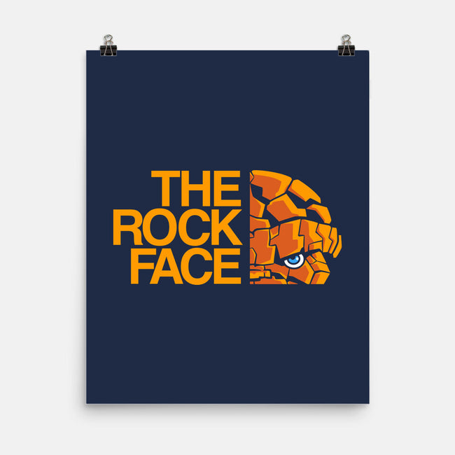 The Rock Face-None-Matte-Poster-Barbadifuoco