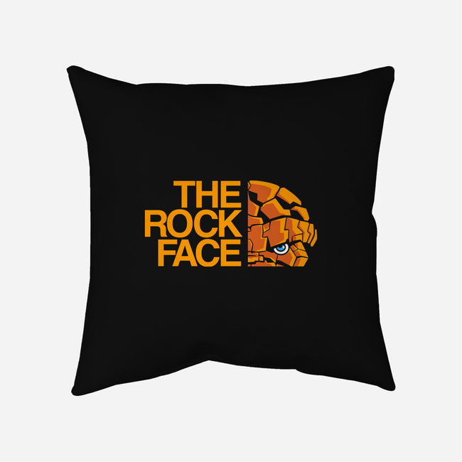 The Rock Face-None-Removable Cover w Insert-Throw Pillow-Barbadifuoco