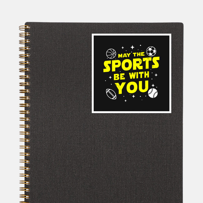 May The Sports Be With You-None-Glossy-Sticker-Boggs Nicolas