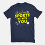 May The Sports Be With You-Unisex-Basic-Tee-Boggs Nicolas