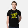 May The Sports Be With You-Mens-Premium-Tee-Boggs Nicolas