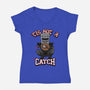 Tis But A Catch-Womens-V-Neck-Tee-Boggs Nicolas