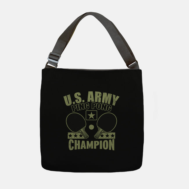 Forrest Pong Champ-None-Adjustable Tote-Bag-Boggs Nicolas