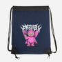 Pazuzu Collectable Tee-None-Drawstring-Bag-Jorgetiradoart