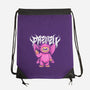 Pazuzu Collectable Tee-None-Drawstring-Bag-Jorgetiradoart