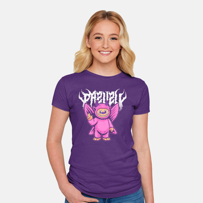 Pazuzu Collectable Tee-Womens-Fitted-Tee-Jorgetiradoart