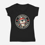 Cute And Cuddly-Womens-V-Neck-Tee-Freecheese