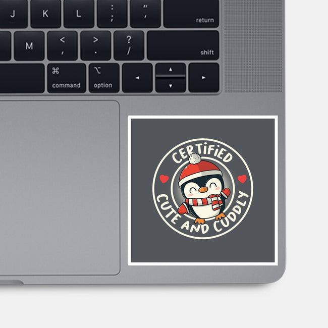 Cute And Cuddly-None-Glossy-Sticker-Freecheese