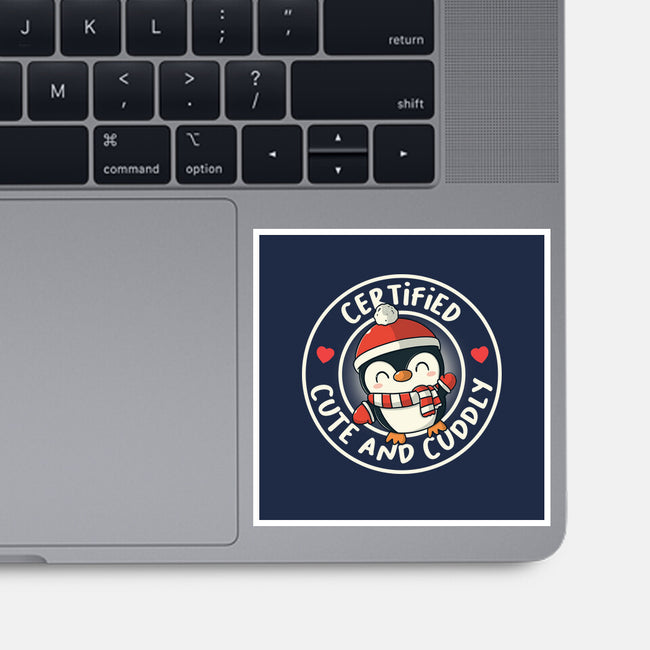 Cute And Cuddly-None-Glossy-Sticker-Freecheese