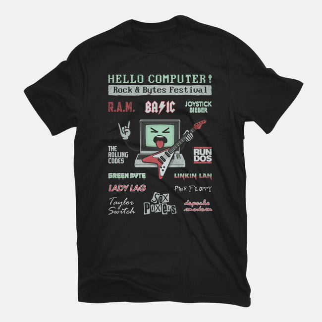 Rock And Bytes Festival-Mens-Premium-Tee-NMdesign
