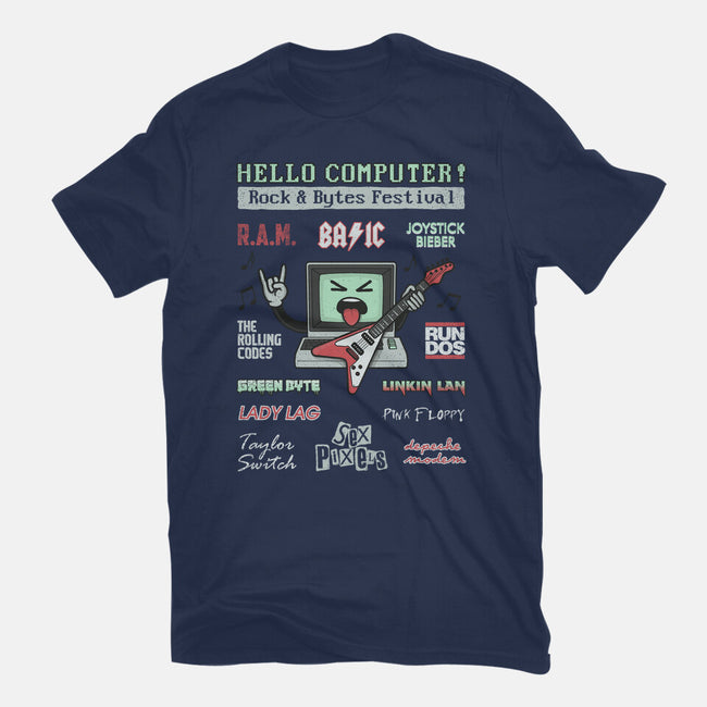 Rock And Bytes Festival-Mens-Premium-Tee-NMdesign