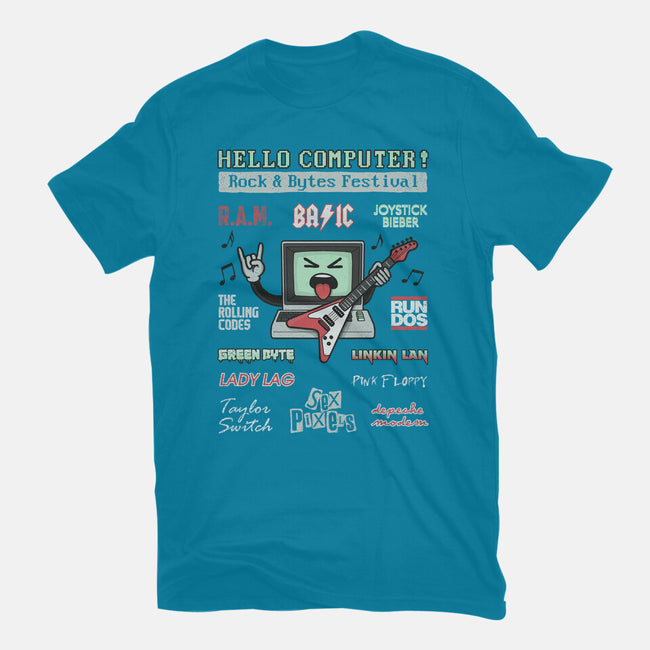 Rock And Bytes Festival-Mens-Premium-Tee-NMdesign