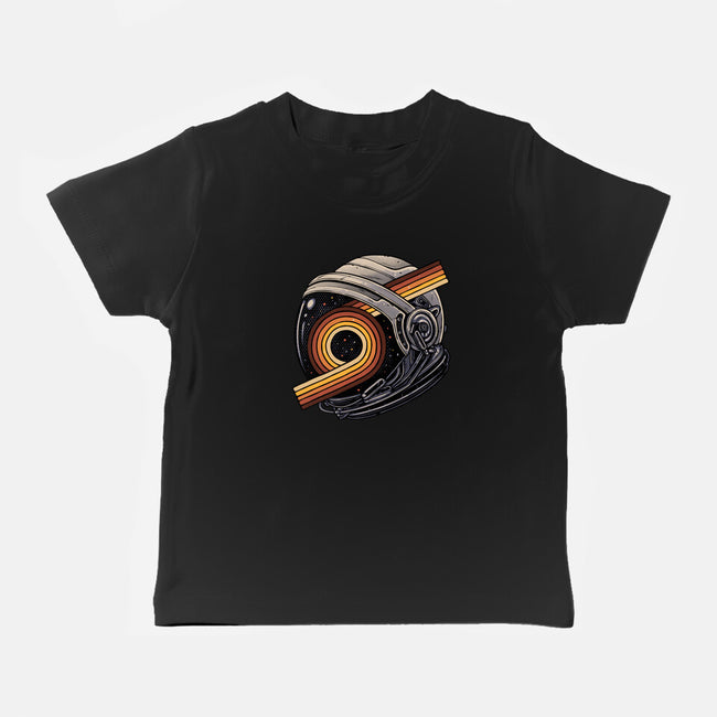 The Space Is Calling-Baby-Basic-Tee-glitchygorilla