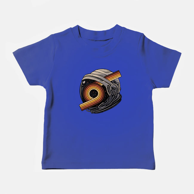 The Space Is Calling-Baby-Basic-Tee-glitchygorilla