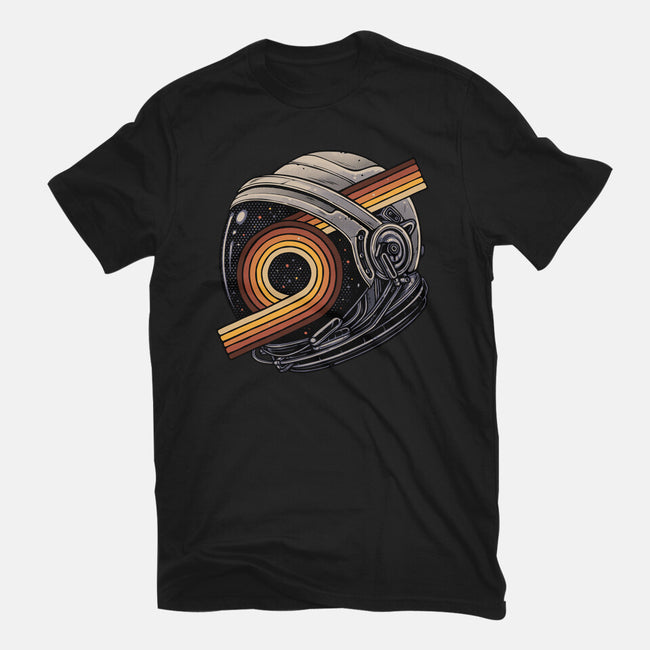 The Space Is Calling-Womens-Fitted-Tee-glitchygorilla