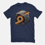 The Space Is Calling-Mens-Heavyweight-Tee-glitchygorilla