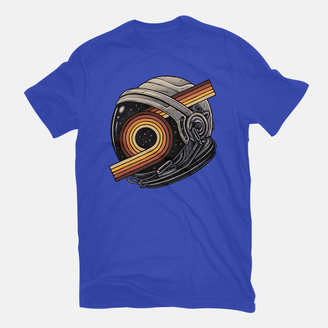 The Space Is Calling-Womens-Fitted-Tee-glitchygorilla