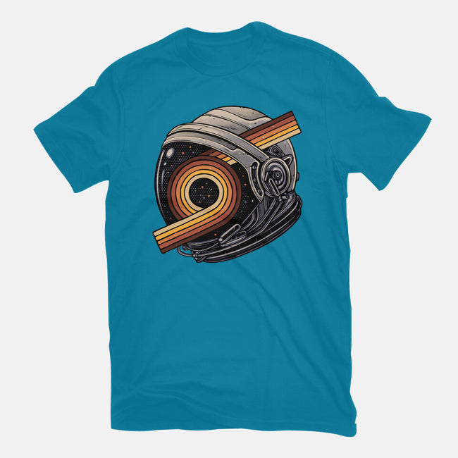 The Space Is Calling-Womens-Fitted-Tee-glitchygorilla