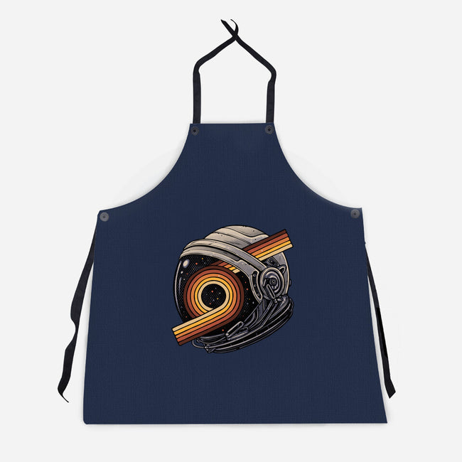 The Space Is Calling-Unisex-Kitchen-Apron-glitchygorilla