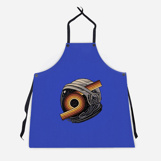 The Space Is Calling-Unisex-Kitchen-Apron-glitchygorilla