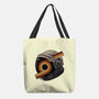 The Space Is Calling-None-Basic Tote-Bag-glitchygorilla