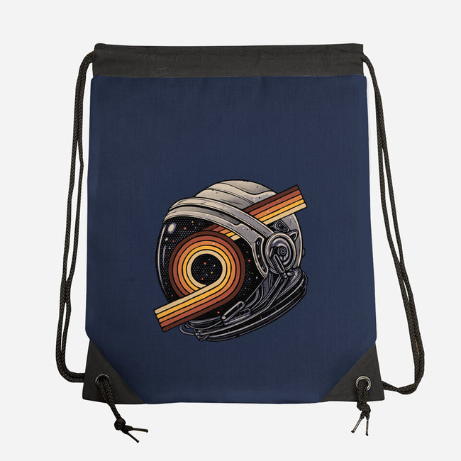 The Space Is Calling-None-Drawstring-Bag-glitchygorilla