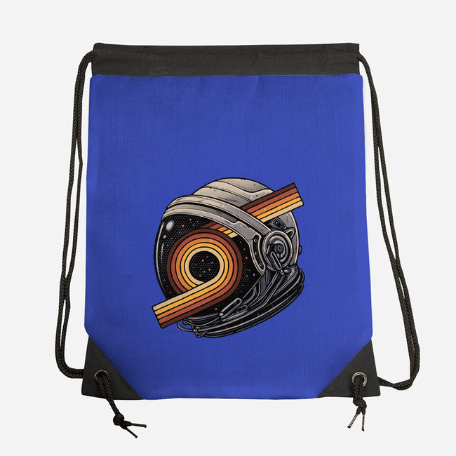 The Space Is Calling-None-Drawstring-Bag-glitchygorilla