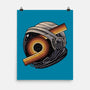 The Space Is Calling-None-Matte-Poster-glitchygorilla
