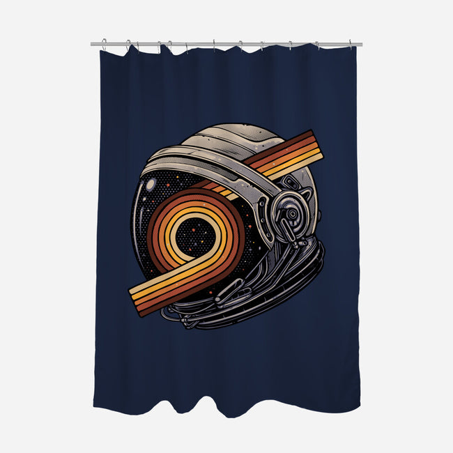 The Space Is Calling-None-Polyester-Shower Curtain-glitchygorilla