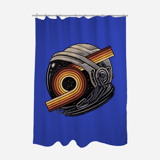 The Space Is Calling-None-Polyester-Shower Curtain-glitchygorilla