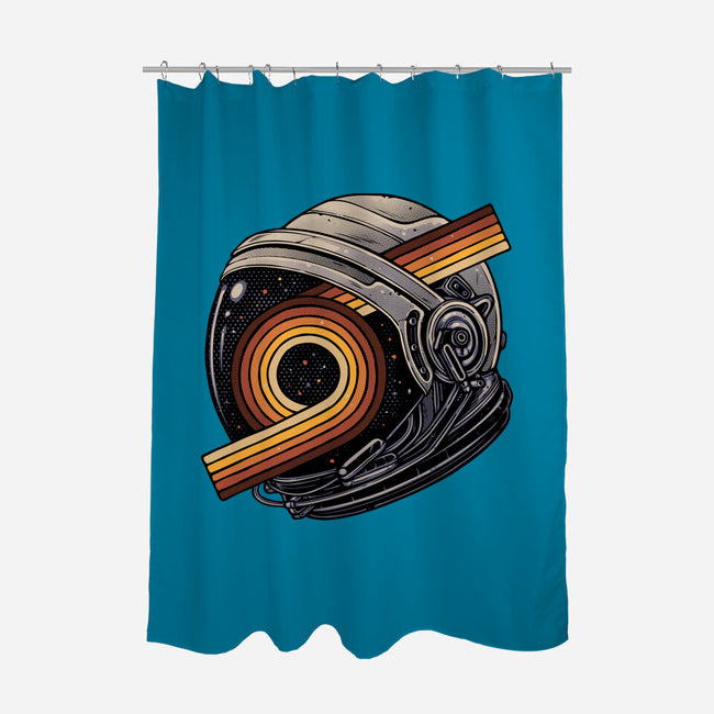 The Space Is Calling-None-Polyester-Shower Curtain-glitchygorilla
