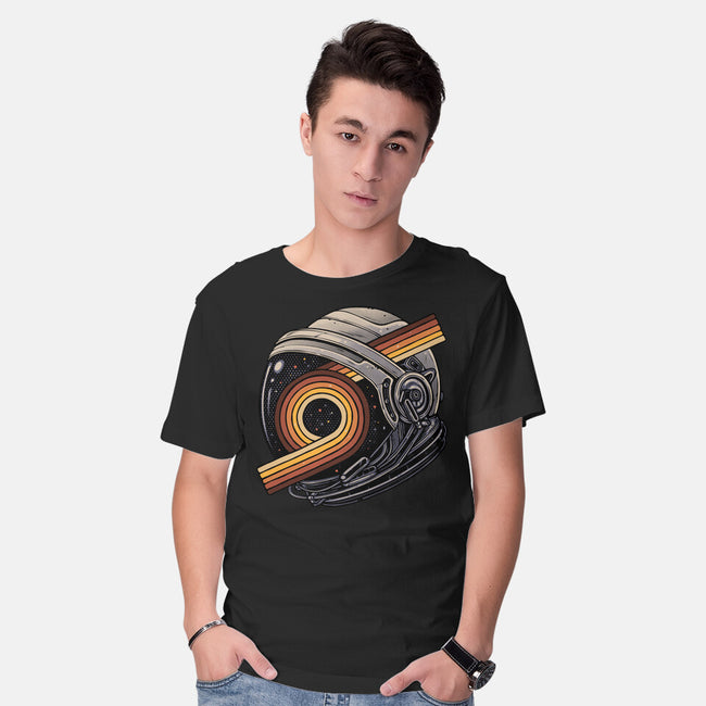 The Space Is Calling-Mens-Basic-Tee-glitchygorilla
