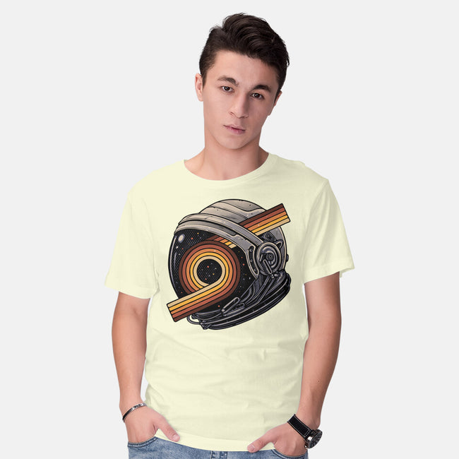The Space Is Calling-Mens-Basic-Tee-glitchygorilla