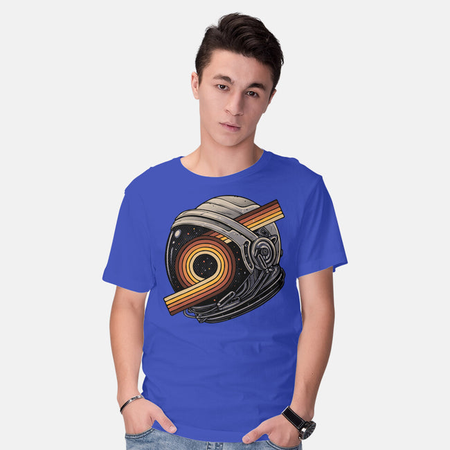 The Space Is Calling-Mens-Basic-Tee-glitchygorilla