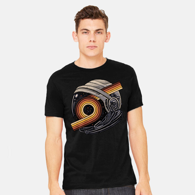 The Space Is Calling-Mens-Heavyweight-Tee-glitchygorilla