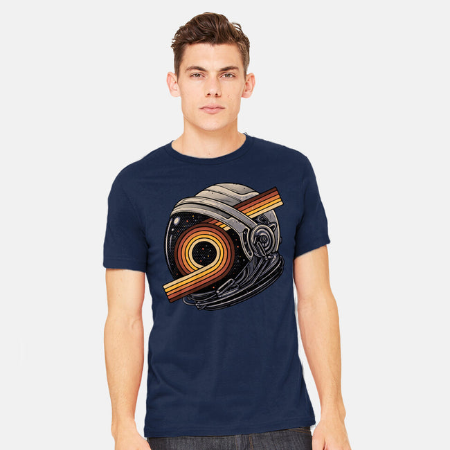 The Space Is Calling-Mens-Heavyweight-Tee-glitchygorilla