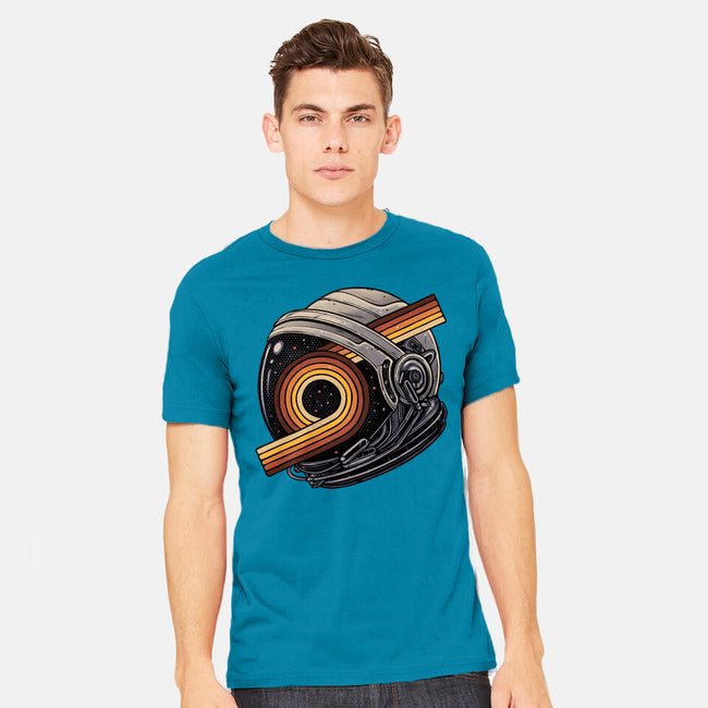 The Space Is Calling-Mens-Heavyweight-Tee-glitchygorilla