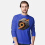The Space Is Calling-Mens-Long Sleeved-Tee-glitchygorilla
