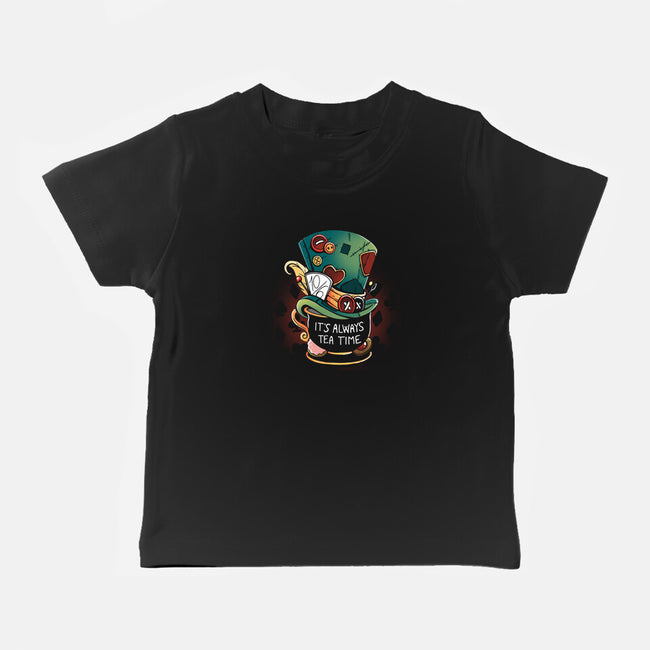 It's Always Tea Time-Baby-Basic-Tee-Vallina84