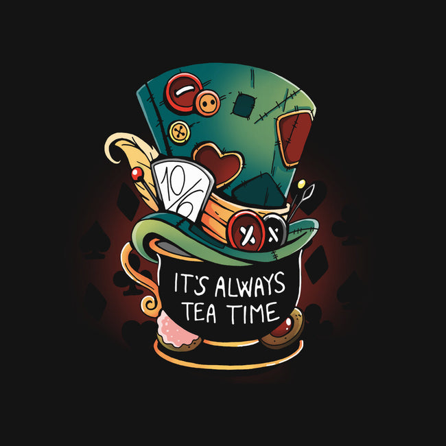 It's Always Tea Time-Unisex-Pullover-Sweatshirt-Vallina84