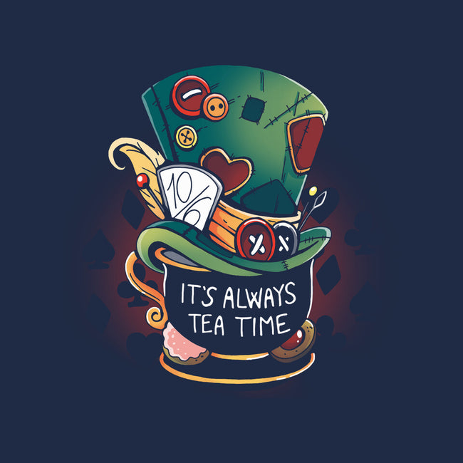 It's Always Tea Time-Unisex-Pullover-Sweatshirt-Vallina84
