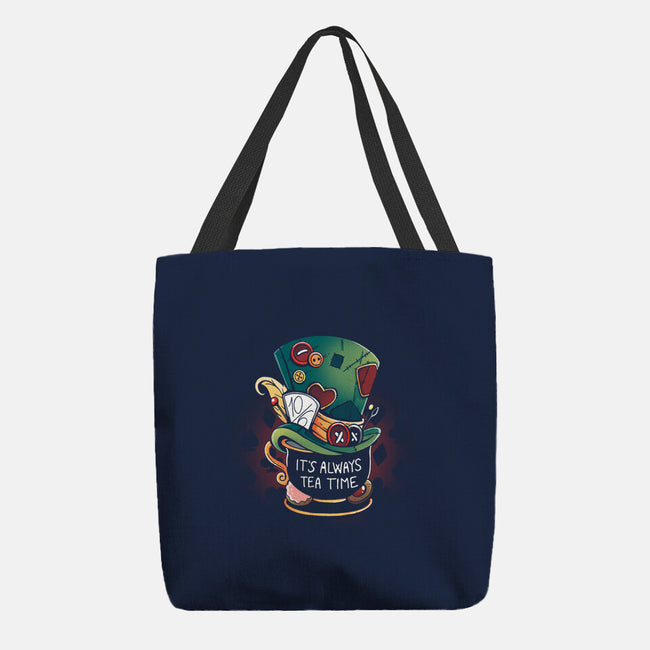 It's Always Tea Time-None-Basic Tote-Bag-Vallina84