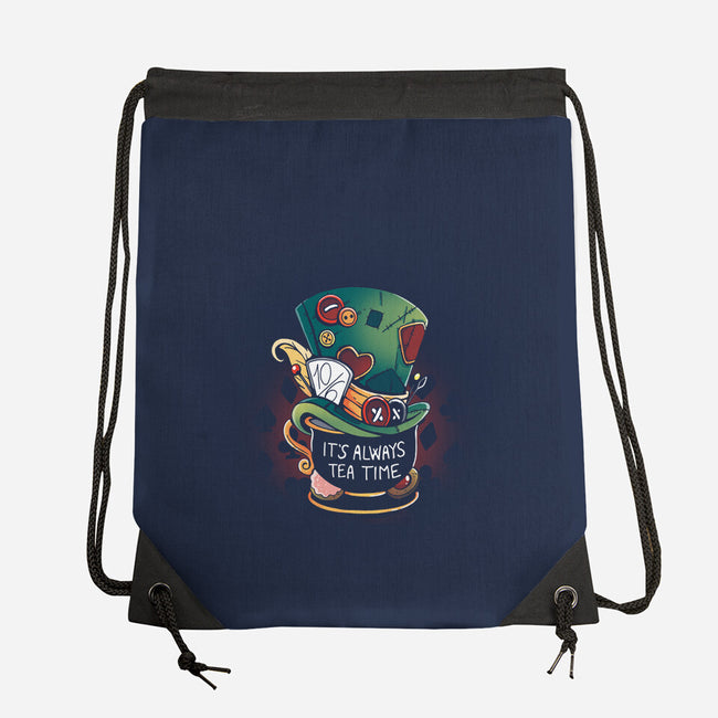 It's Always Tea Time-None-Drawstring-Bag-Vallina84