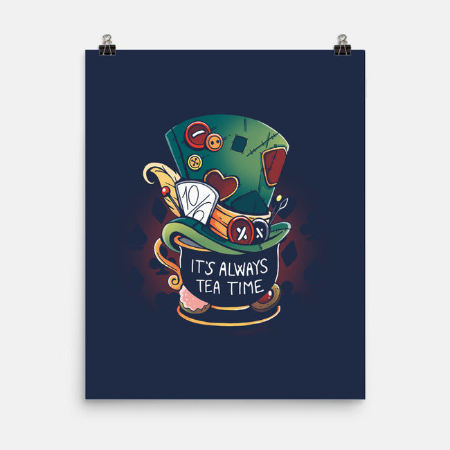 It's Always Tea Time-None-Matte-Poster-Vallina84