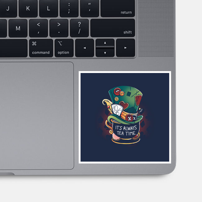 It's Always Tea Time-None-Glossy-Sticker-Vallina84